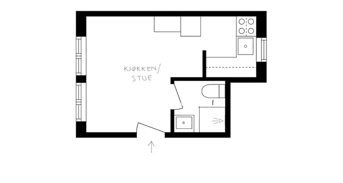 Studio Apartment Centrally Located In Bergen